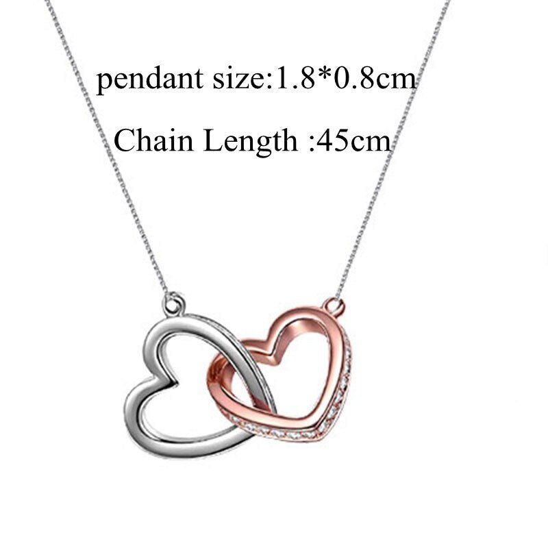 Gifts for Fille Necklaces Daughter France Pendant Necklace to My Mum Dad Gift Crystal Necklace Jewelry Christmas Jewelry | 0 | Tage-Active