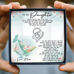 Girl Necklaces for Daughter Mother Gifts Heart Pendant Necklace Jewelry Women Choker Necklaces Pendants Collares Bijoux Birthday | 0 | Tage-Active