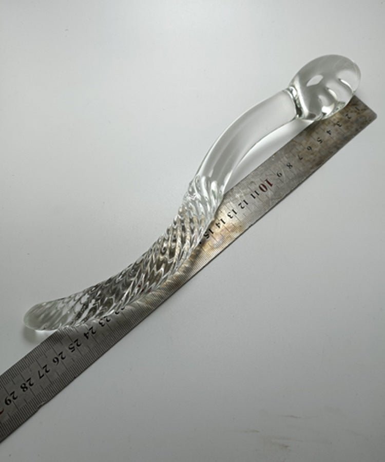 Glass Dildo Penis Crystal Anal Beads Butt Plug Glass Dildo For Women | Tage-Active