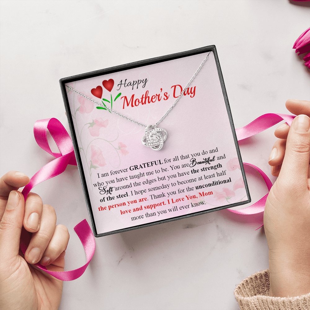 Happy Mother's Day | I Am Forever Grateful | Jewelry | C30011TG, C30011TR, lx-C30011, PB23-WOOD, PROD-2055652, PT-922, TNM-1, USER-43062 | TageUnlimited