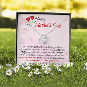 Happy Mother's Day | I Am Forever Grateful | Jewelry | C30011TG, C30011TR, lx-C30011, PB23-WOOD, PROD-2055652, PT-922, TNM-1, USER-43062 | TageUnlimited