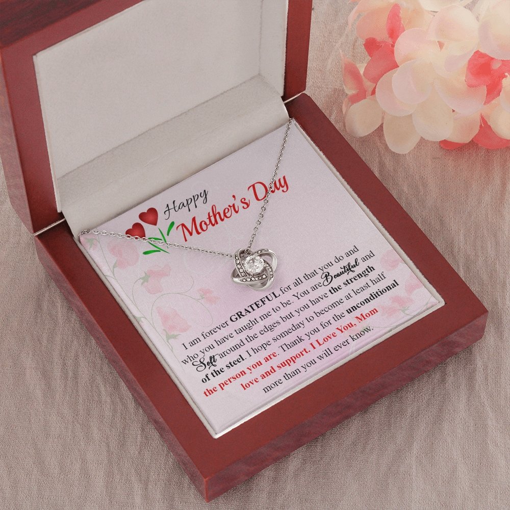 Happy Mother's Day | I Am Forever Grateful | Jewelry | C30011TG, C30011TR, lx-C30011, PB23-WOOD, PROD-2055652, PT-922, TNM-1, USER-43062 | TageUnlimited