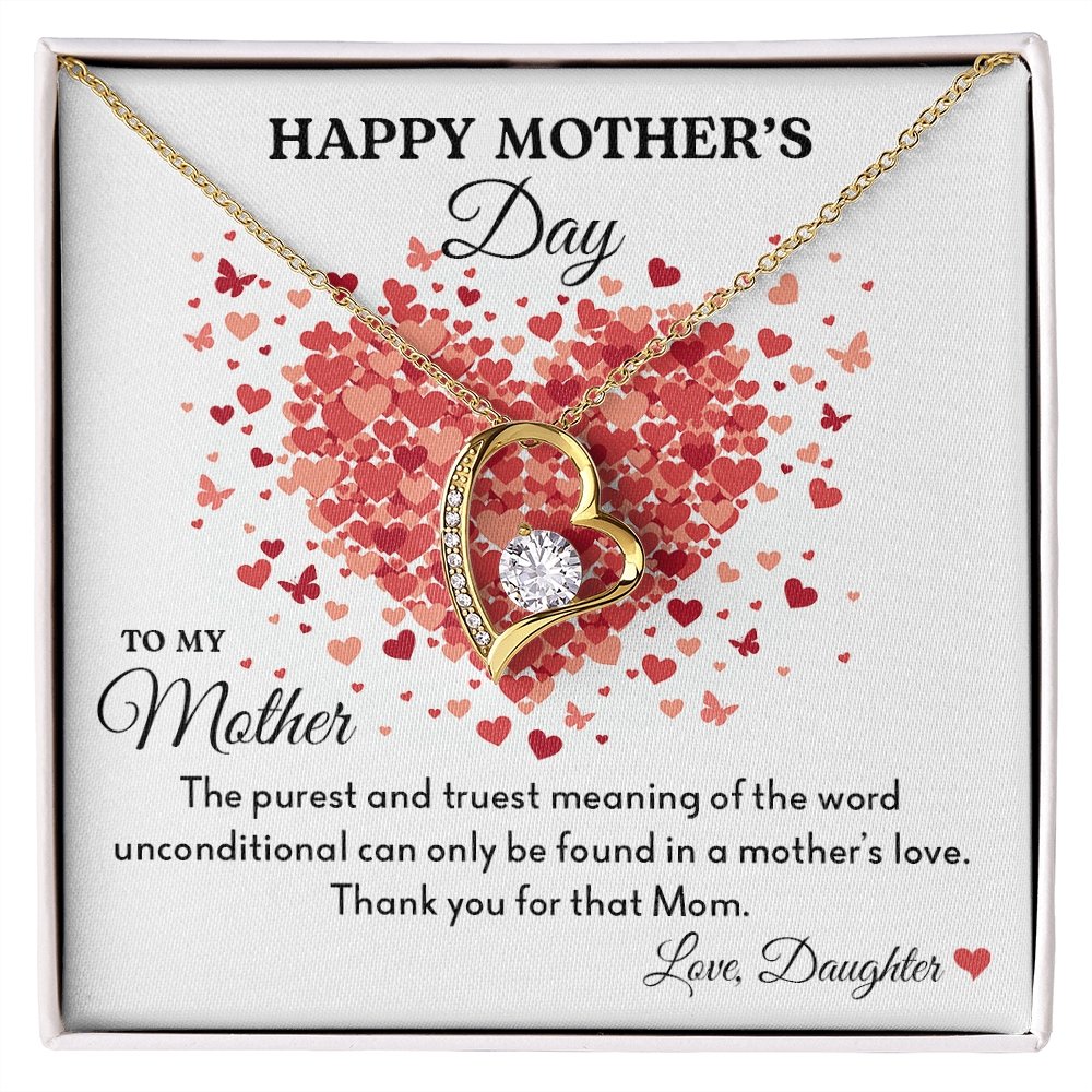 Happy Mother's Day | The Purest And Truest (Forever Love Necklace) | Jewelry | C30025TG, C30025TR, lx-C30025, PB23-WOOD, PROD-2070596, PT-781, TNM-1, USER-43062 | TageUnlimited