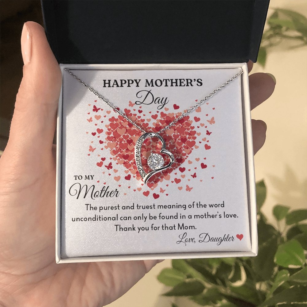 Happy Mother's Day | The Purest And Truest (Forever Love Necklace) | Jewelry | C30025TG, C30025TR, lx-C30025, PB23-WOOD, PROD-2070596, PT-781, TNM-1, USER-43062 | TageUnlimited