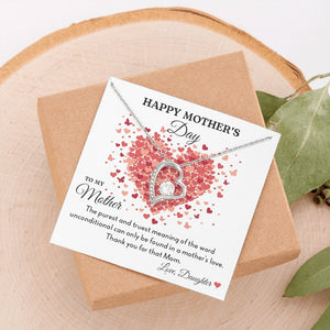 Happy Mother's Day | The Purest And Truest (Forever Love Necklace) | Jewelry | C30025TG, C30025TR, lx-C30025, PB23-WOOD, PROD-2070596, PT-781, TNM-1, USER-43062 | TageUnlimited