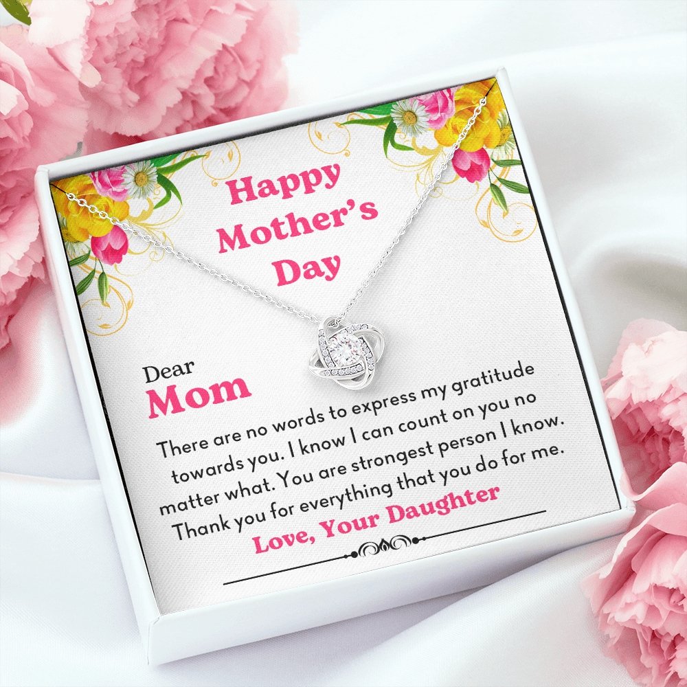 Happy Mother's Day | There Are No Words | Jewelry | C30011TG, C30011TR, lx-C30011, PB23-WOOD, PROD-2067385, PT-922, TNM-1, USER-43062 | TageUnlimited
