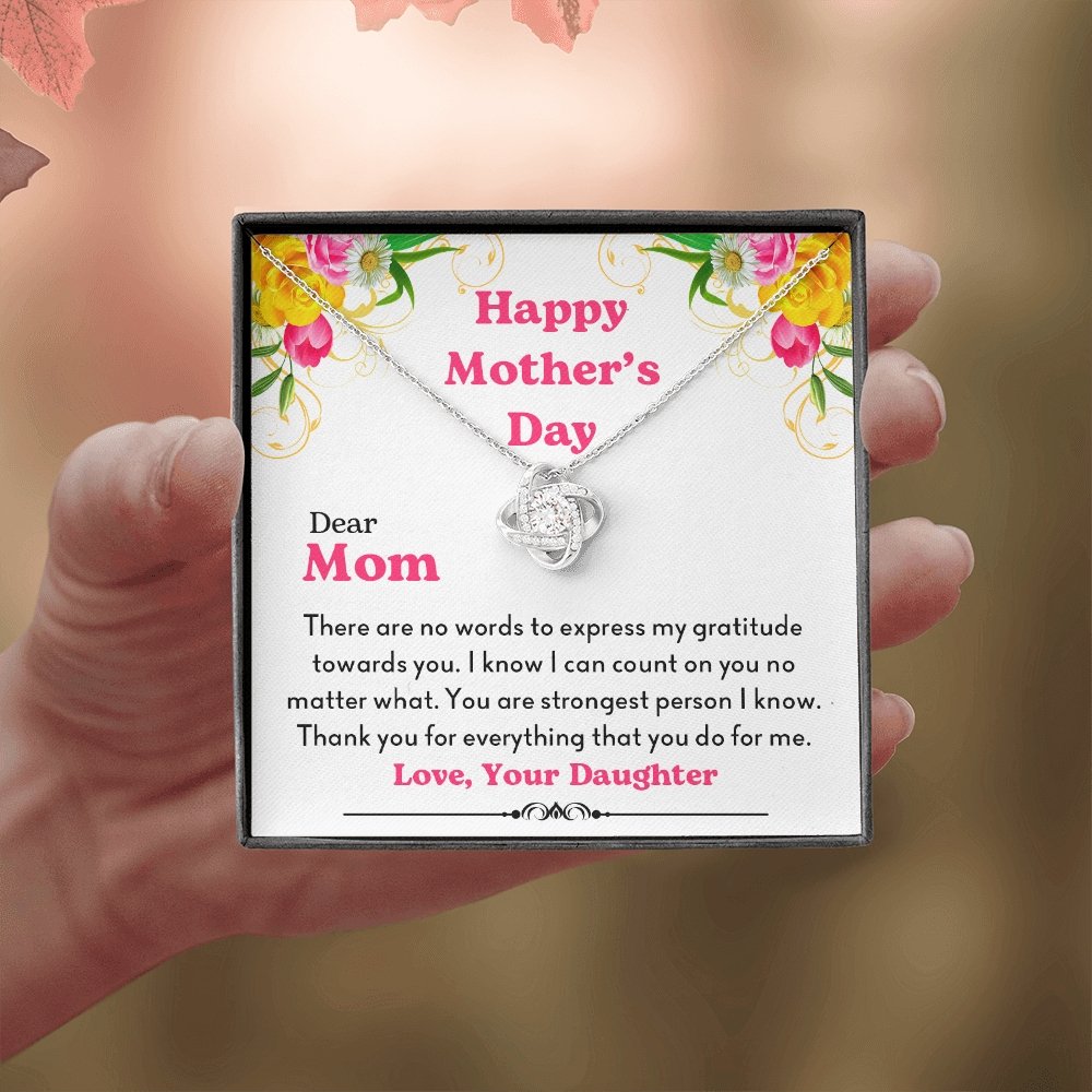 Happy Mother's Day | There Are No Words | Jewelry | C30011TG, C30011TR, lx-C30011, PB23-WOOD, PROD-2067385, PT-922, TNM-1, USER-43062 | TageUnlimited
