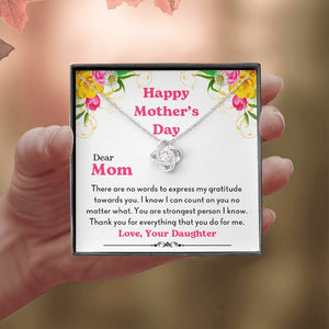 Happy Mother's Day | There Are No Words | Jewelry | C30011TG, C30011TR, lx-C30011, PB23-WOOD, PROD-2067385, PT-922, TNM-1, USER-43062 | TageUnlimited