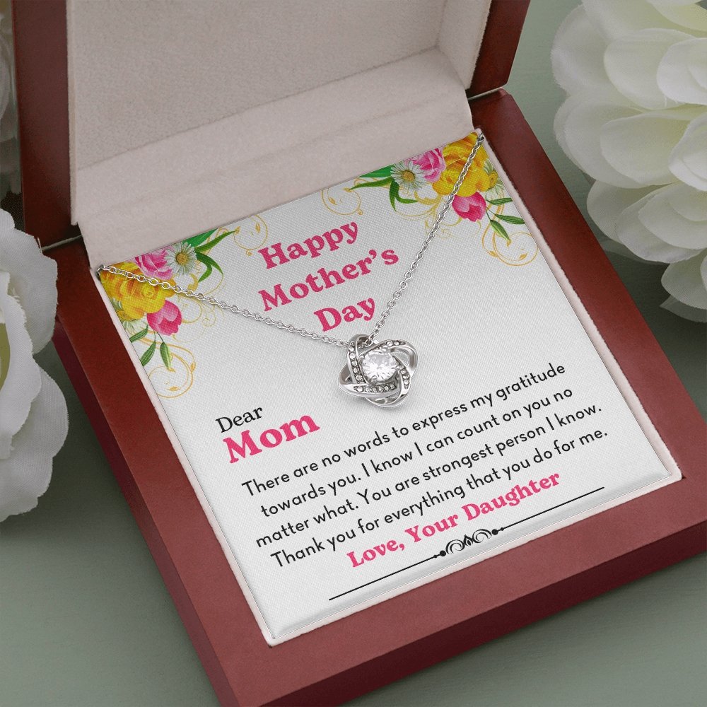 Happy Mother's Day | There Are No Words | Jewelry | C30011TG, C30011TR, lx-C30011, PB23-WOOD, PROD-2067385, PT-922, TNM-1, USER-43062 | TageUnlimited