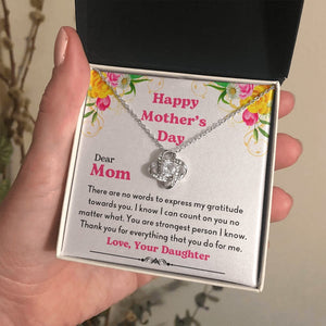 Happy Mother's Day | There Are No Words | Jewelry | C30011TG, C30011TR, lx-C30011, PB23-WOOD, PROD-2067385, PT-922, TNM-1, USER-43062 | TageUnlimited