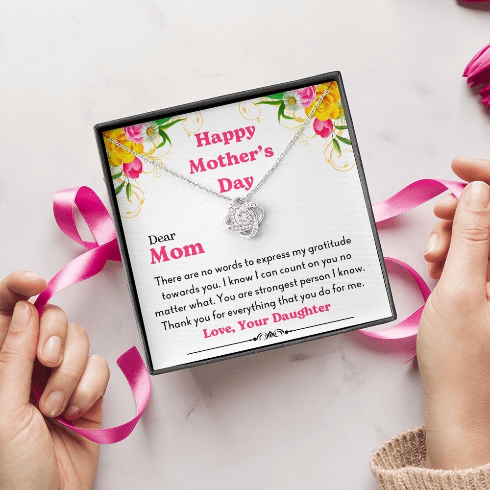 Happy Mother's Day | There Are No Words | Jewelry | C30011TG, C30011TR, lx-C30011, PB23-WOOD, PROD-2067385, PT-922, TNM-1, USER-43062 | TageUnlimited