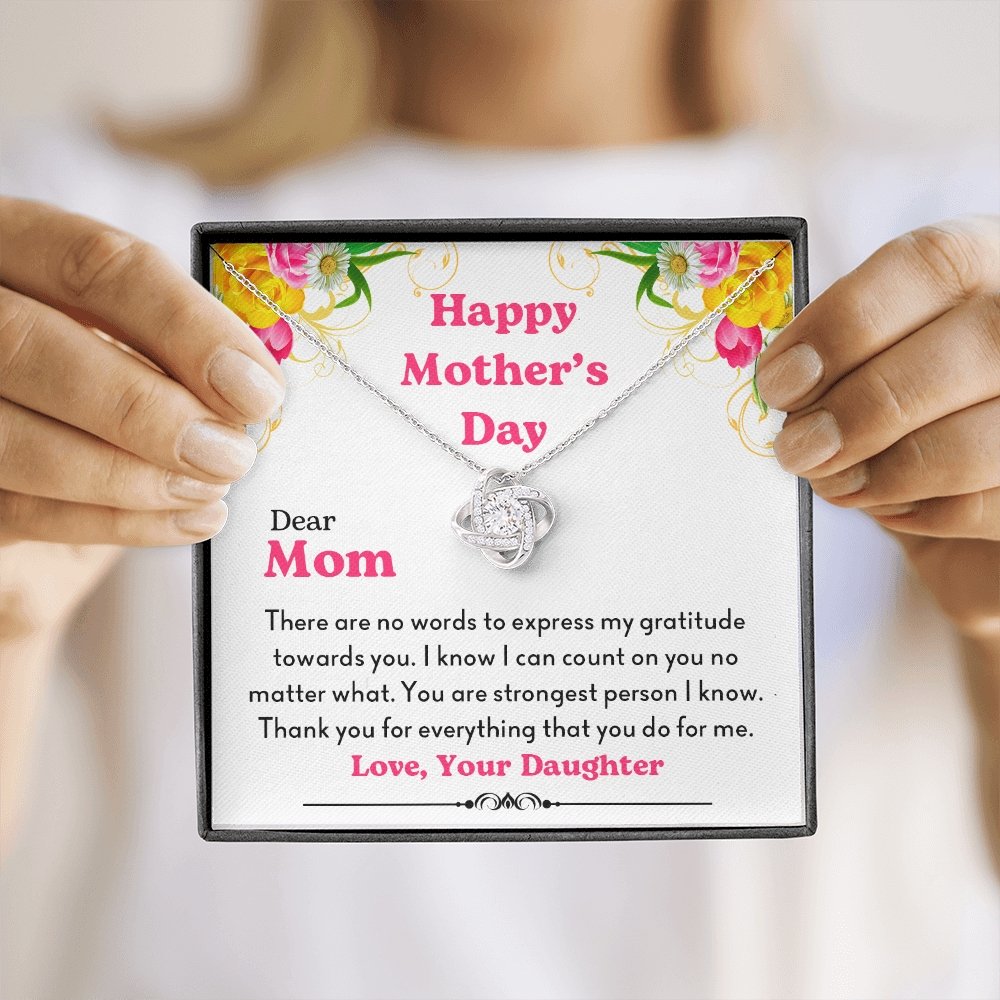 Happy Mother's Day | There Are No Words | Jewelry | C30011TG, C30011TR, lx-C30011, PB23-WOOD, PROD-2067385, PT-922, TNM-1, USER-43062 | TageUnlimited