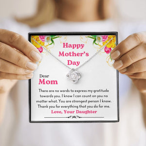 Happy Mother's Day | There Are No Words | Jewelry | C30011TG, C30011TR, lx-C30011, PB23-WOOD, PROD-2067385, PT-922, TNM-1, USER-43062 | TageUnlimited