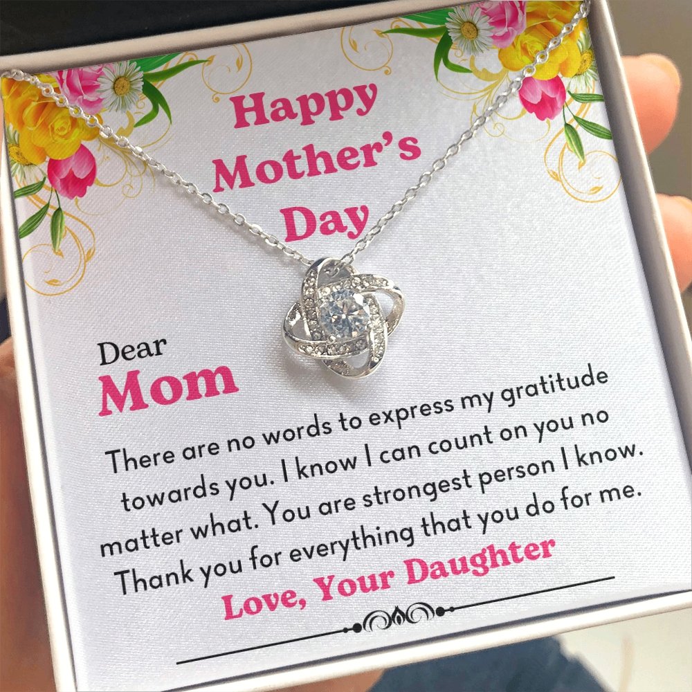 Happy Mother's Day | There Are No Words | Jewelry | C30011TG, C30011TR, lx-C30011, PB23-WOOD, PROD-2067385, PT-922, TNM-1, USER-43062 | TageUnlimited