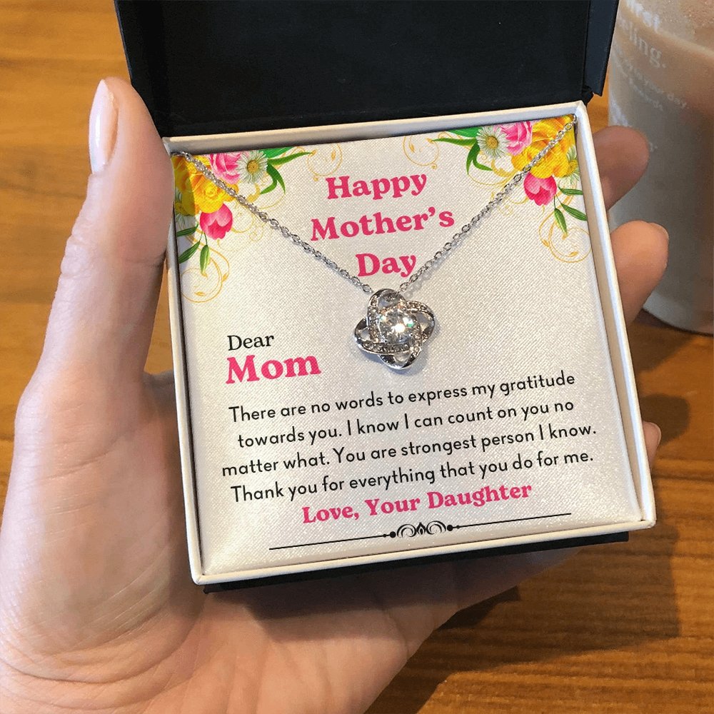 Happy Mother's Day | There Are No Words | Jewelry | C30011TG, C30011TR, lx-C30011, PB23-WOOD, PROD-2067385, PT-922, TNM-1, USER-43062 | TageUnlimited