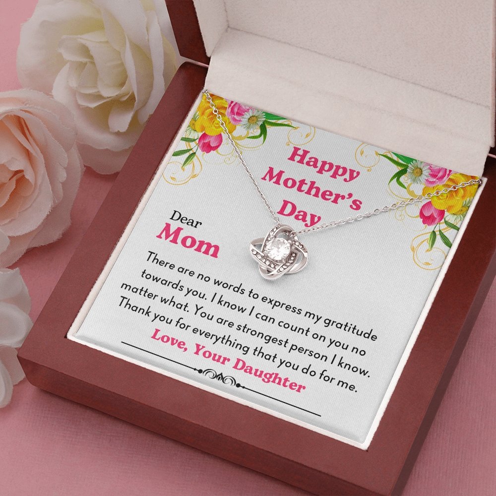 Happy Mother's Day | There Are No Words | Jewelry | C30011TG, C30011TR, lx-C30011, PB23-WOOD, PROD-2067385, PT-922, TNM-1, USER-43062 | TageUnlimited