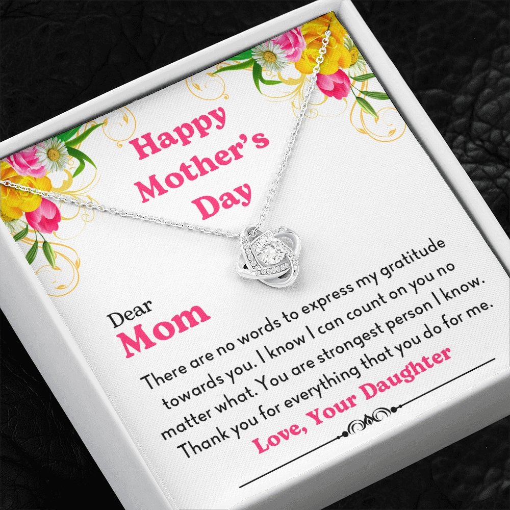 Happy Mother's Day | There Are No Words | Jewelry | C30011TG, C30011TR, lx-C30011, PB23-WOOD, PROD-2067385, PT-922, TNM-1, USER-43062 | TageUnlimited