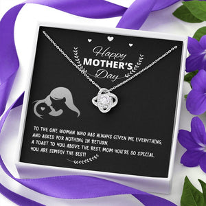 Happy Mother's Day | You Are Simply The Best | Jewelry | C30011TG, C30011TR, lx-C30011, PB23-WOOD, PROD-2027252, PT-922, TNM-1, USER-43062 | TageUnlimited