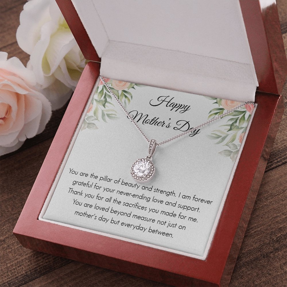 Happy Mother's Day | You Are The Pillar | Jewelry | C30187TR, lx-C30187, PB23-WOOD, PROD-2026934, PT-2646, TNM-1, USER-43062 | TageUnlimited