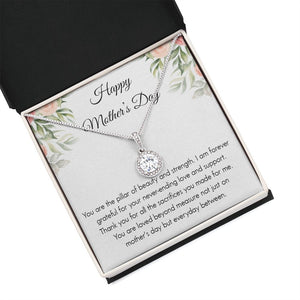 Happy Mother's Day | You Are The Pillar | Jewelry | C30187TR, lx-C30187, PB23-WOOD, PROD-2026934, PT-2646, TNM-1, USER-43062 | TageUnlimited