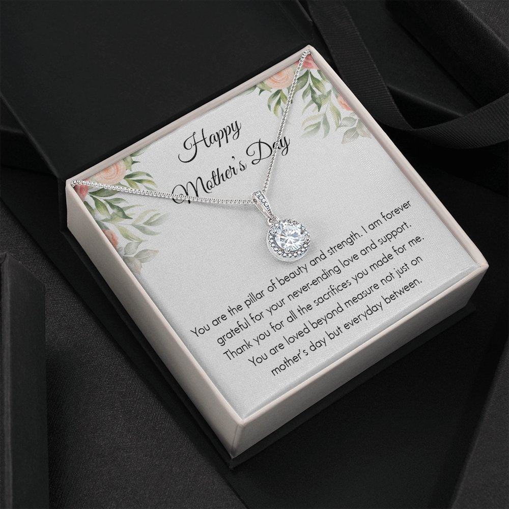Happy Mother's Day | You Are The Pillar | Jewelry | C30187TR, lx-C30187, PB23-WOOD, PROD-2026934, PT-2646, TNM-1, USER-43062 | TageUnlimited
