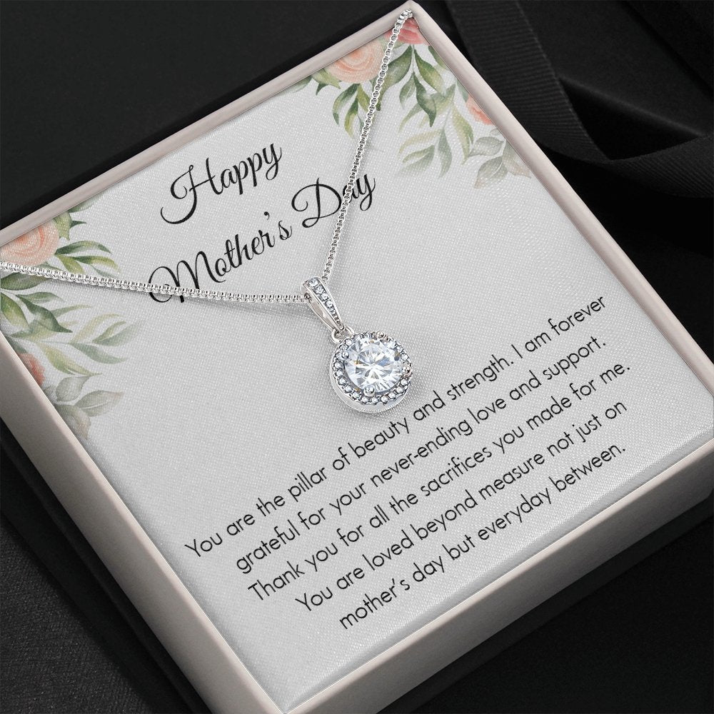 Happy Mother's Day | You Are The Pillar | Jewelry | C30187TR, lx-C30187, PB23-WOOD, PROD-2026934, PT-2646, TNM-1, USER-43062 | TageUnlimited
