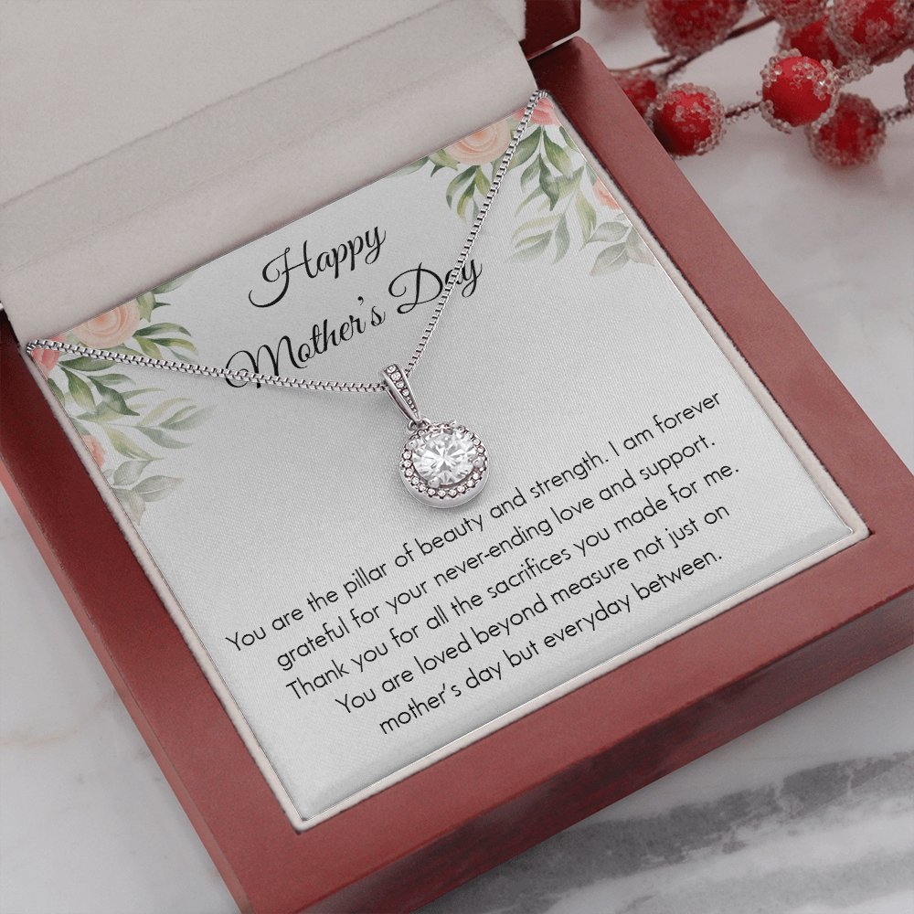 Happy Mother's Day | You Are The Pillar | Jewelry | C30187TR, lx-C30187, PB23-WOOD, PROD-2026934, PT-2646, TNM-1, USER-43062 | TageUnlimited