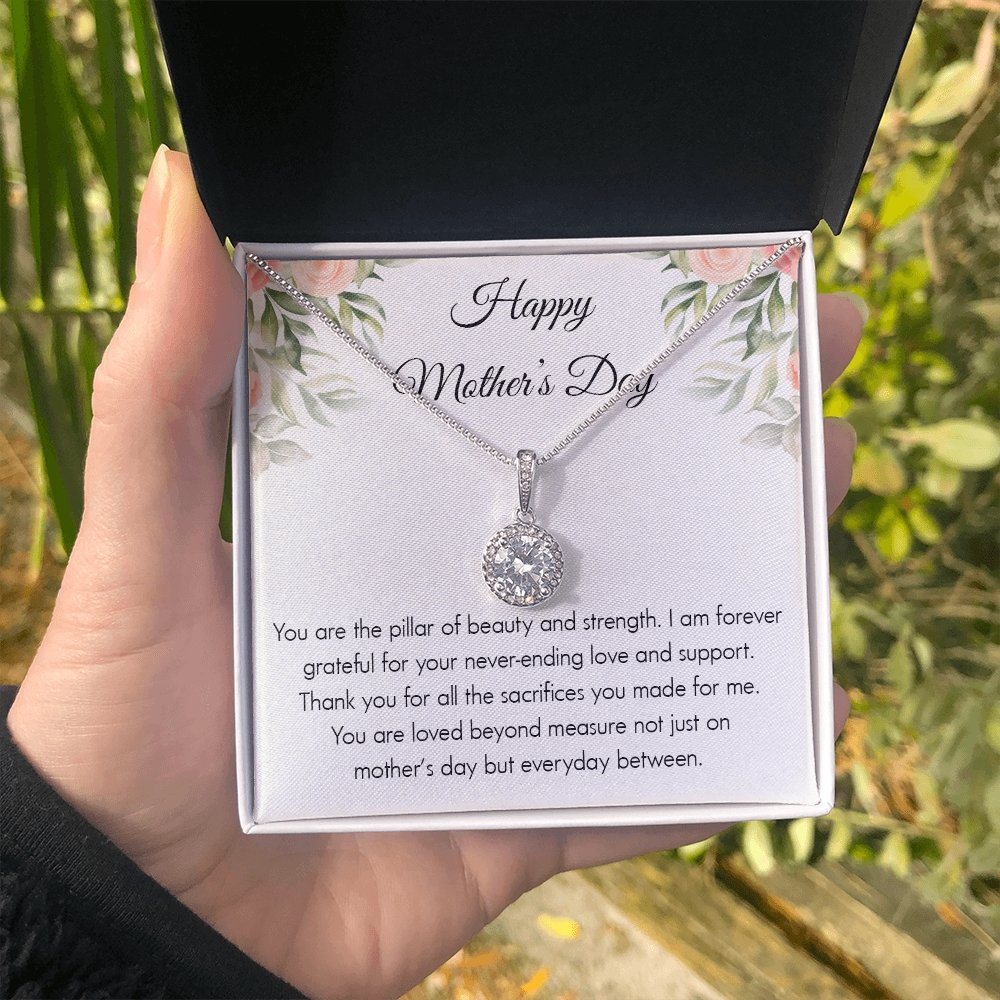 Happy Mother's Day | You Are The Pillar | Jewelry | C30187TR, lx-C30187, PB23-WOOD, PROD-2026934, PT-2646, TNM-1, USER-43062 | TageUnlimited