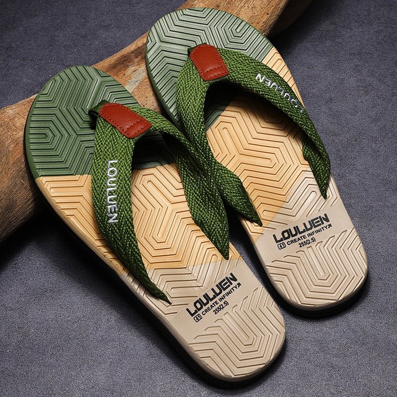 High Quality Brand Men Flip Flops Summer Beach Flip Flops Men Fashion Breathable Casual Men Beach Slippers Summer Outdoor | 0 | Tage-Active