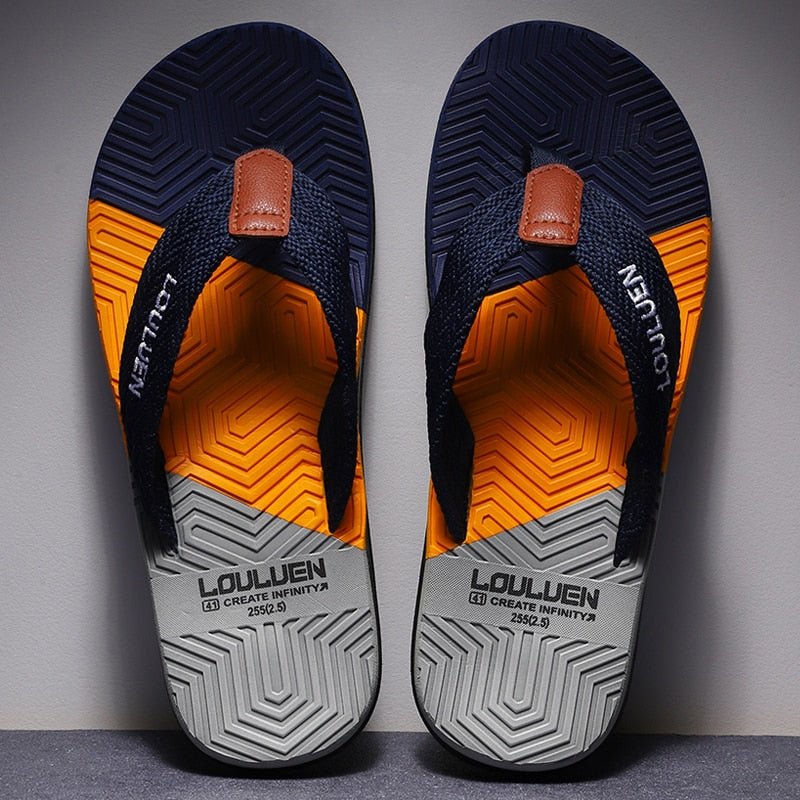 High Quality Brand Men Flip Flops Summer Beach Flip Flops Men Fashion Breathable Casual Men Beach Slippers Summer Outdoor | 0 | Tage-Active