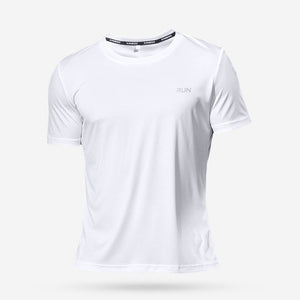 High Quality Polyester Men Running T Shirt Quick Dry Fitness Shirt Training Exercise Clothes Gym Sport Shirt Tops Lightweight | 0 | Tage-Active
