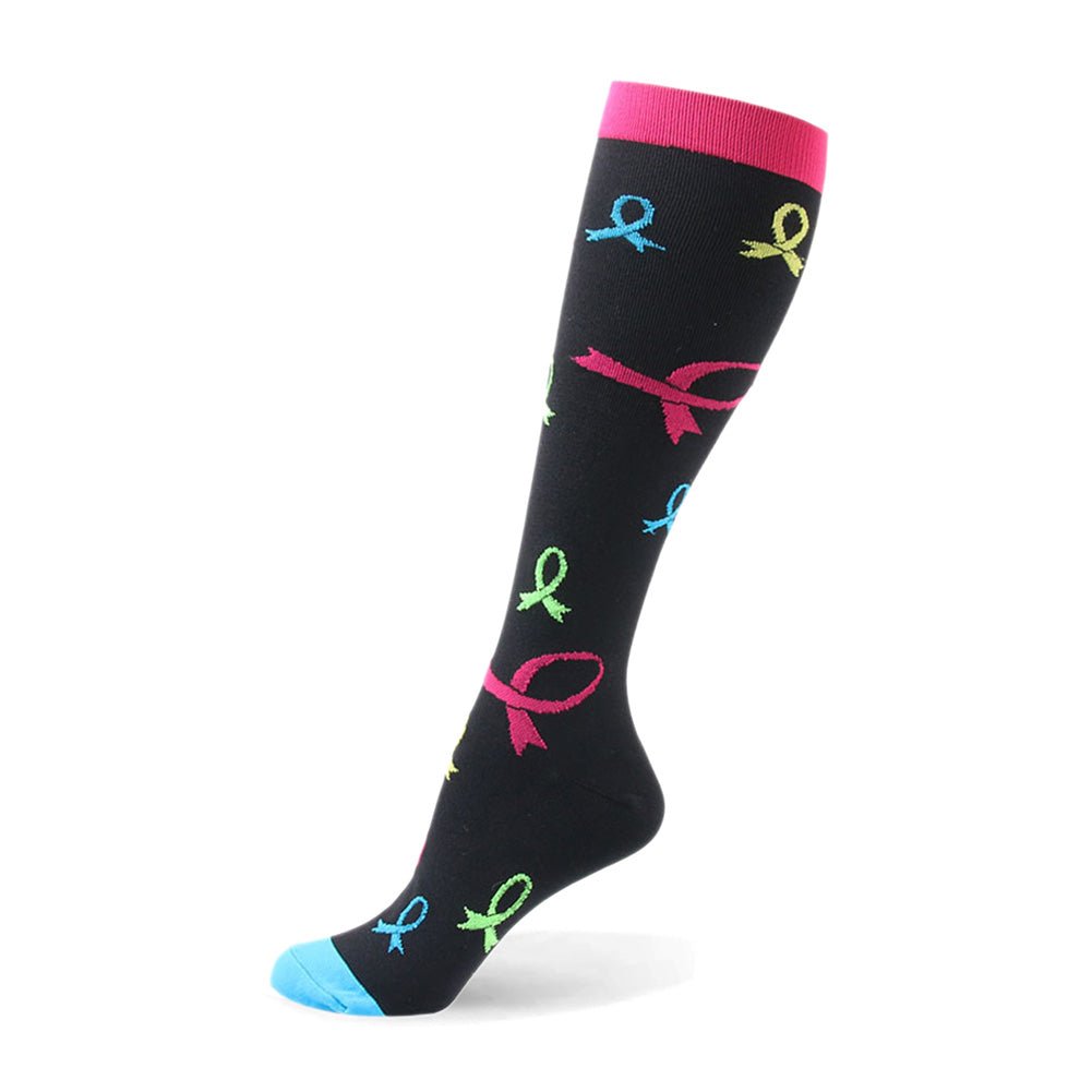 Hot Sale Knee High Long Cycling Medical Stocking 20-30 mmhg for Running Nurse Compression Socks | Tage-Active