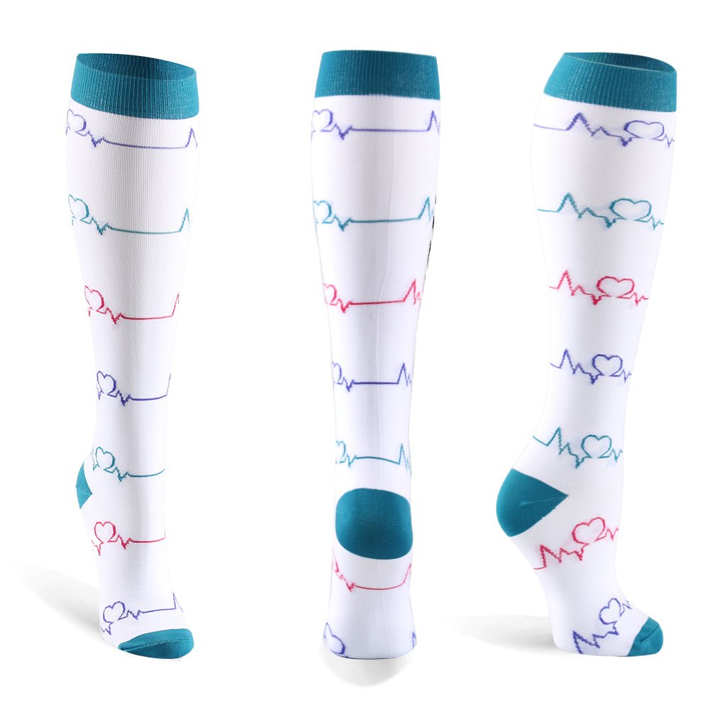 Hot Sale Knee High Long Cycling Medical Stocking 20-30 mmhg for Running Nurse Compression Socks | Tage-Active