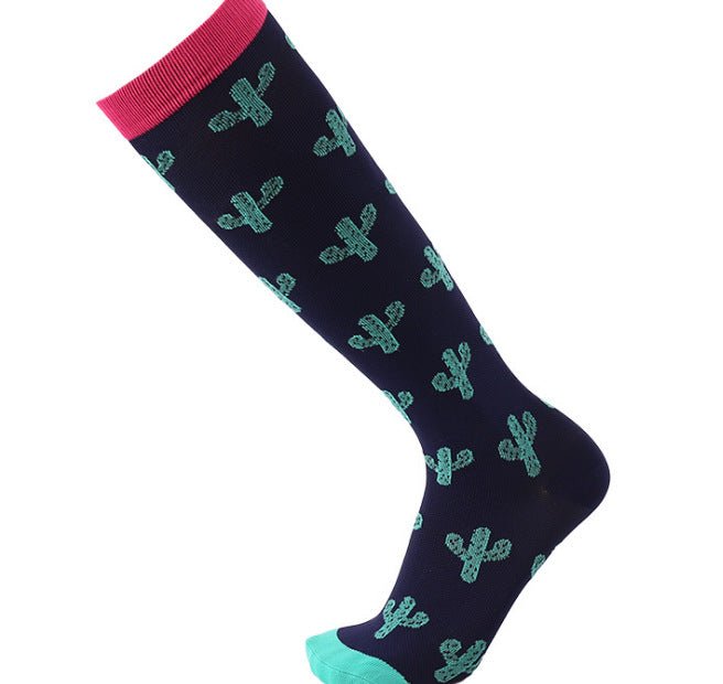 Hot Sale Knee High Long Cycling Medical Stocking 20-30 mmhg for Running Nurse Compression Socks | Tage-Active