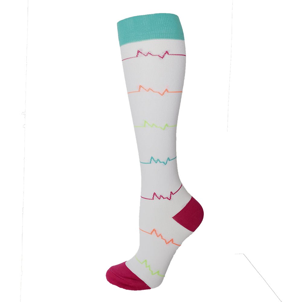 Hot Sale Knee High Long Cycling Medical Stocking 20-30 mmhg for Running Nurse Compression Socks | Tage-Active