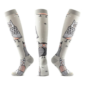 Hot Sale Knee High Long Cycling Medical Stocking 20-30 mmhg for Running Nurse Compression Socks | Tage-Active