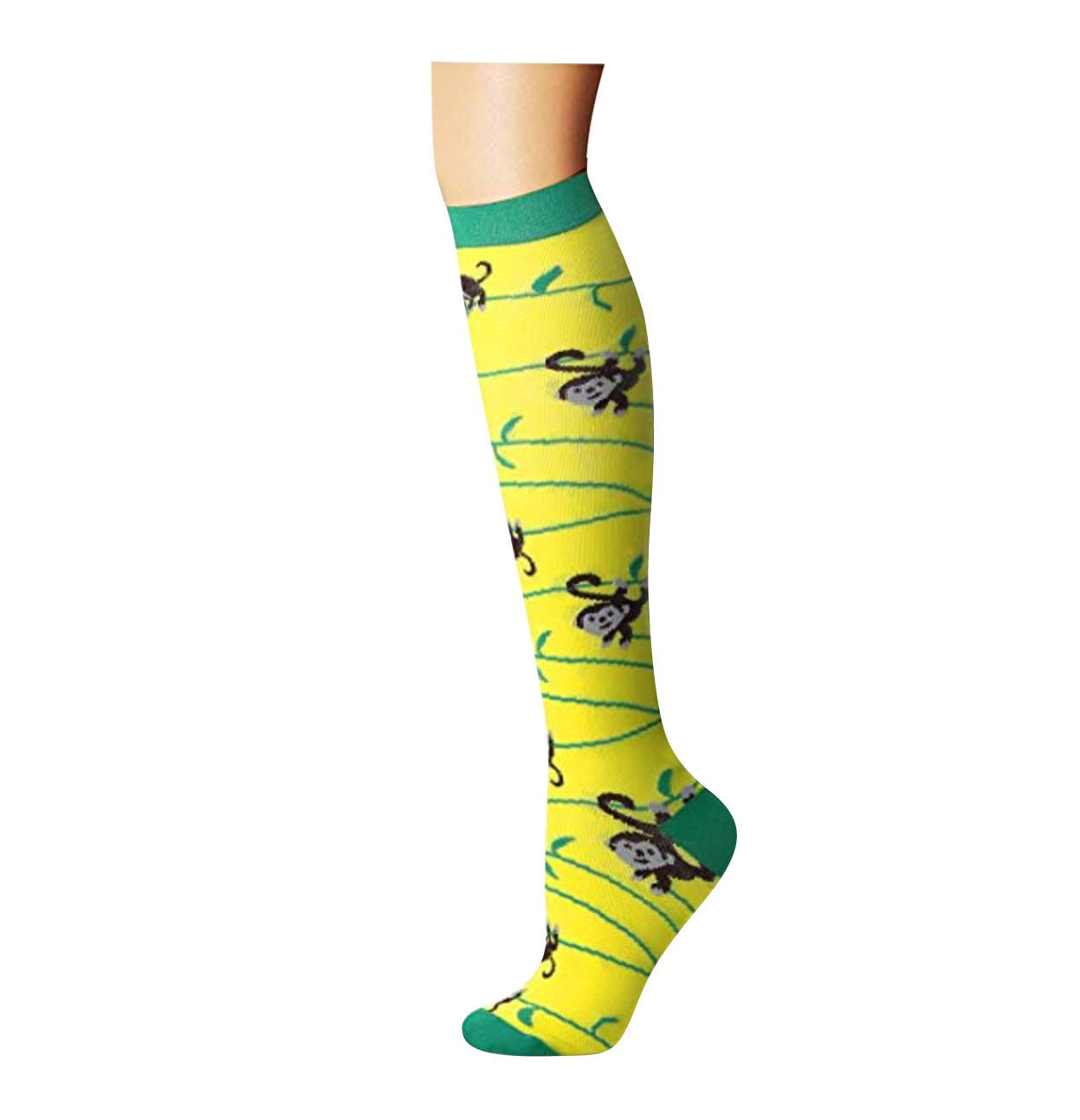 Hot Sale Knee High Long Cycling Medical Stocking 20-30 mmhg for Running Nurse Compression Socks | Tage-Active