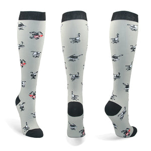 Hot Sale Knee High Long Cycling Medical Stocking 20-30 mmhg for Running Nurse Compression Socks | Tage-Active