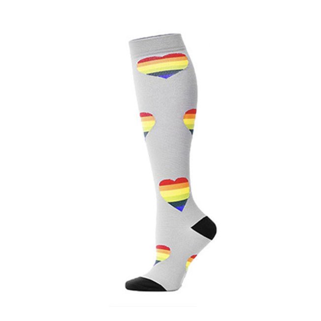 Hot Sale Knee High Long Cycling Medical Stocking 20-30 mmhg for Running Nurse Compression Socks | Tage-Active
