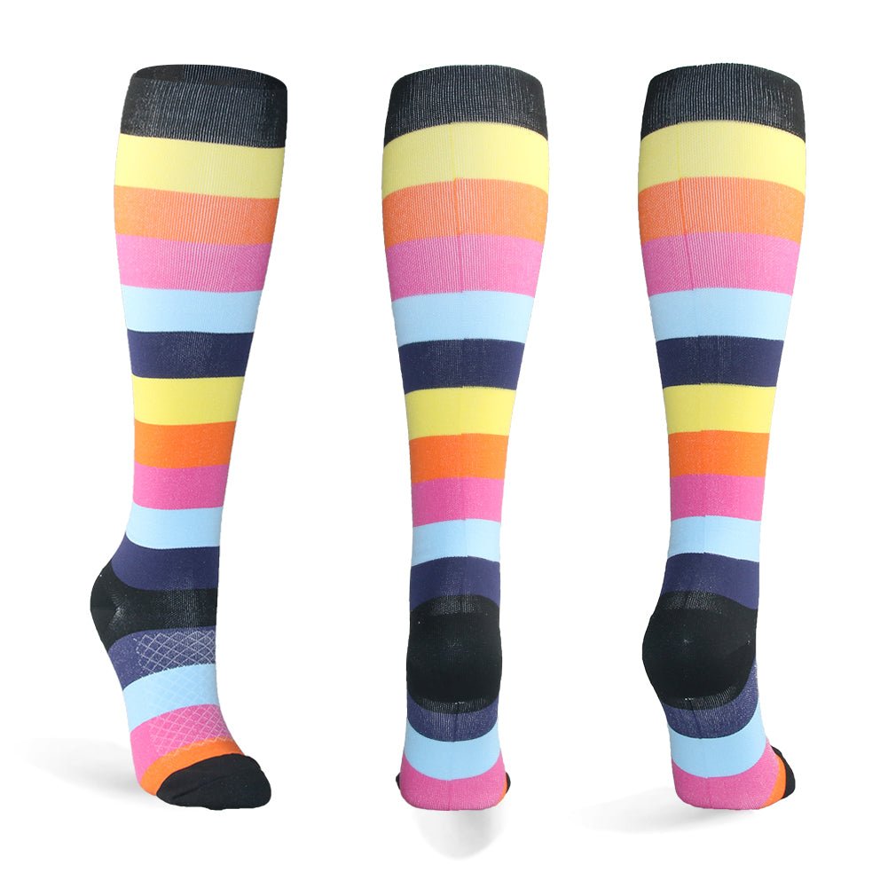Hot Sale Knee High Long Cycling Medical Stocking 20-30 mmhg for Running Nurse Compression Socks | Tage-Active