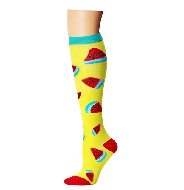 Hot Sale Knee High Long Cycling Medical Stocking 20-30 mmhg for Running Nurse Compression Socks | Tage-Active