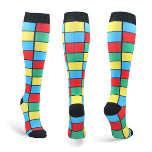 Hot Sale Knee High Long Cycling Medical Stocking 20-30 mmhg for Running Nurse Compression Socks | Tage-Active