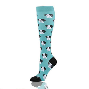 Hot Sale Knee High Long Cycling Medical Stocking 20-30 mmhg for Running Nurse Compression Socks | Tage-Active