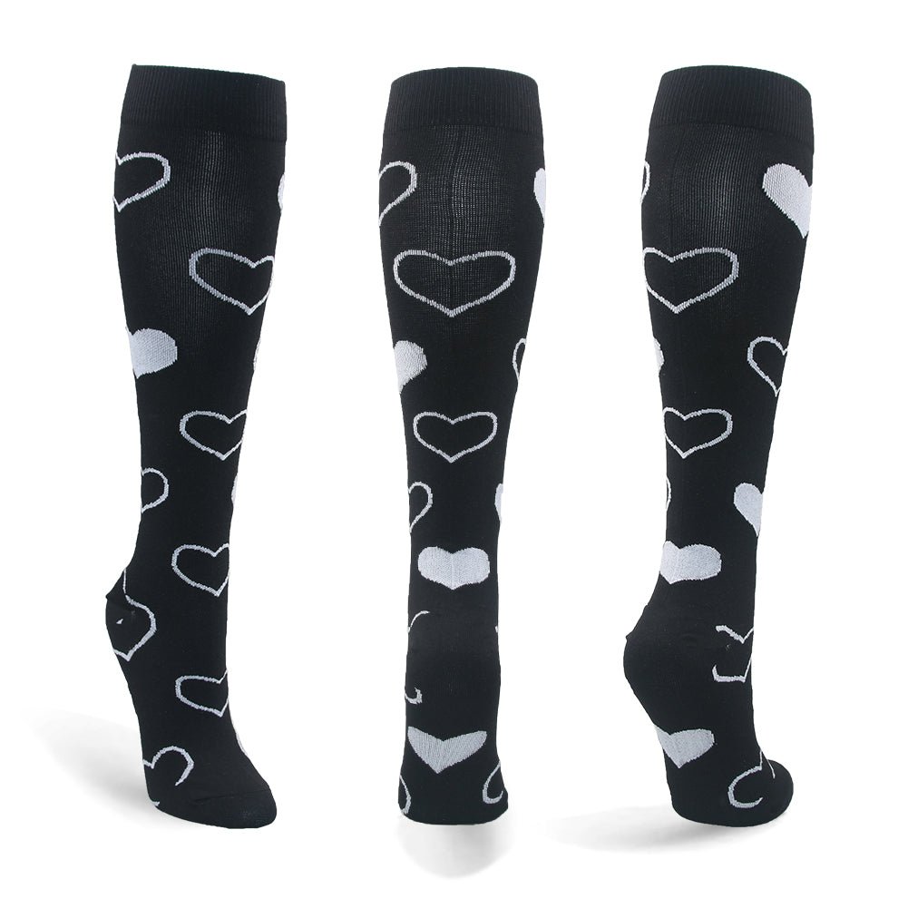 Hot Sale Knee High Long Cycling Medical Stocking 20-30 mmhg for Running Nurse Compression Socks | Tage-Active