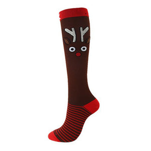 Hot Sale Knee High Long Cycling Medical Stocking 20-30 mmhg for Running Nurse Compression Socks | Tage-Active