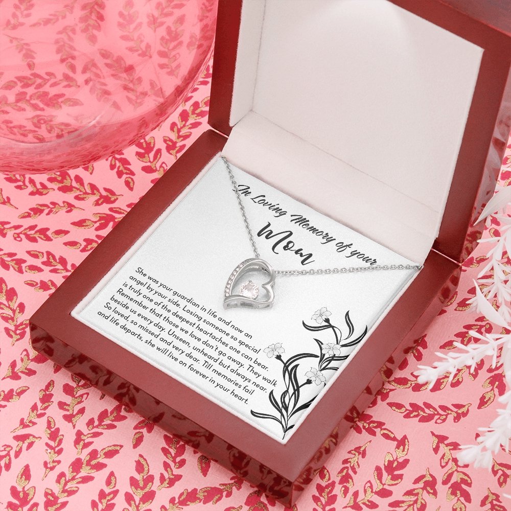 In Loving Memory Of Your Mom | Forever In Your Heart | Jewelry | C30025TG, C30025TR, lx-C30025, PB23-WOOD, PROD-2074239, PT-781, TNM-1, USER-43062 | TageUnlimited