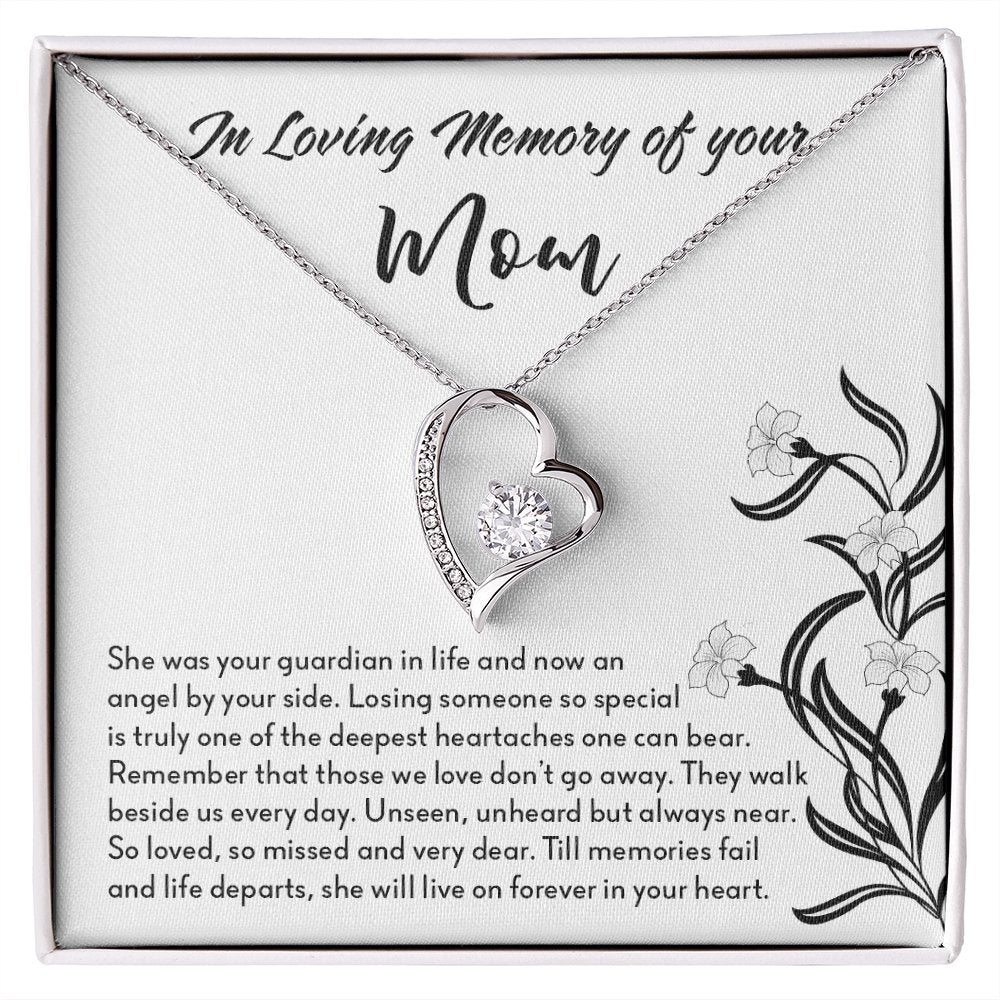 In Loving Memory Of Your Mom | Forever In Your Heart | Jewelry | C30025TG, C30025TR, lx-C30025, PB23-WOOD, PROD-2074239, PT-781, TNM-1, USER-43062 | TageUnlimited