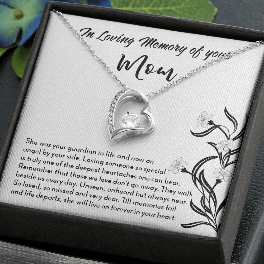 In Loving Memory Of Your Mom | Forever In Your Heart | Jewelry | C30025TG, C30025TR, lx-C30025, PB23-WOOD, PROD-2074239, PT-781, TNM-1, USER-43062 | TageUnlimited