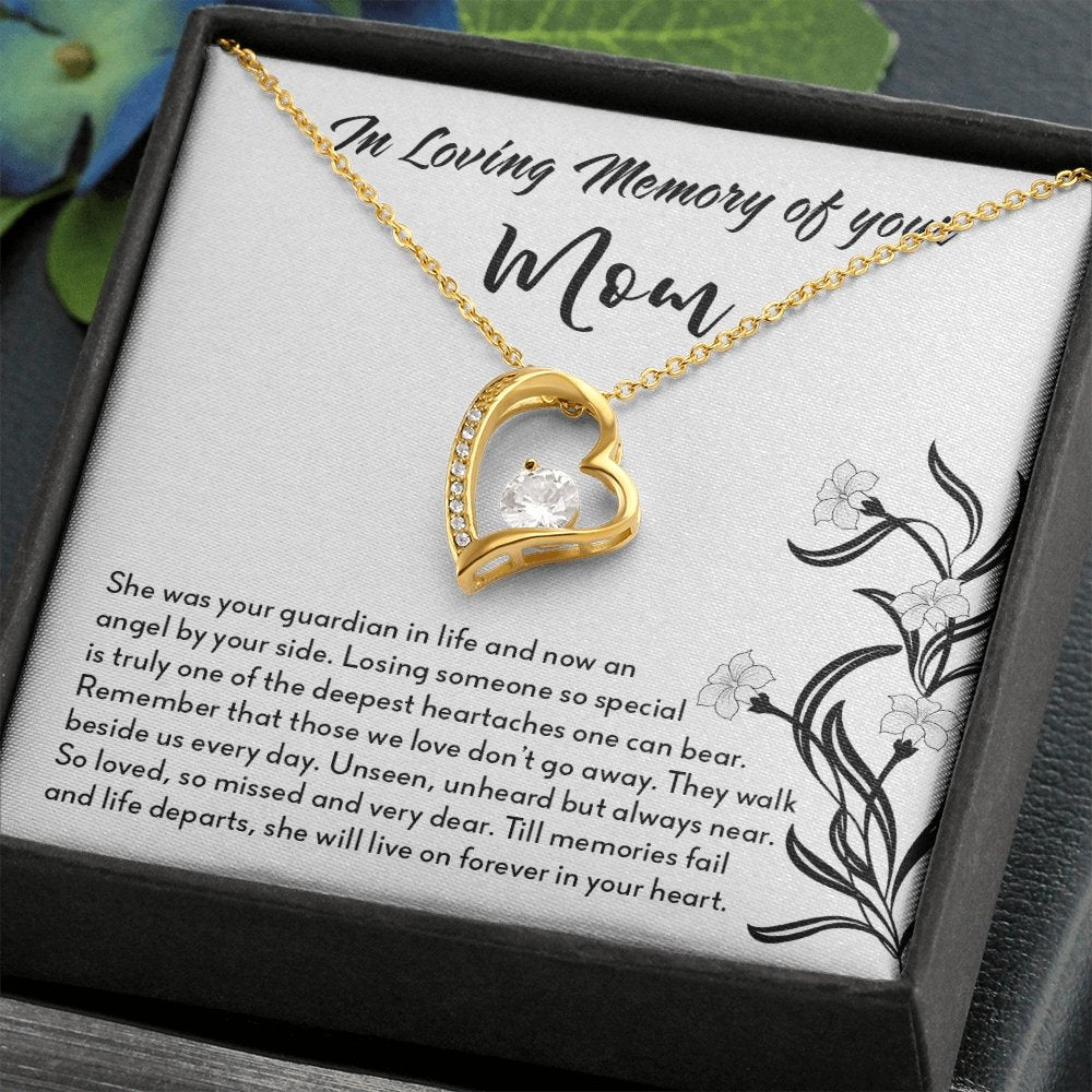 In Loving Memory Of Your Mom | Forever In Your Heart | Jewelry | C30025TG, C30025TR, lx-C30025, PB23-WOOD, PROD-2074239, PT-781, TNM-1, USER-43062 | TageUnlimited