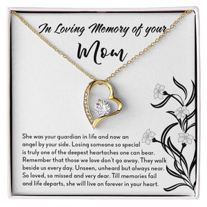 In Loving Memory Of Your Mom | Forever In Your Heart | Jewelry | C30025TG, C30025TR, lx-C30025, PB23-WOOD, PROD-2074239, PT-781, TNM-1, USER-43062 | TageUnlimited
